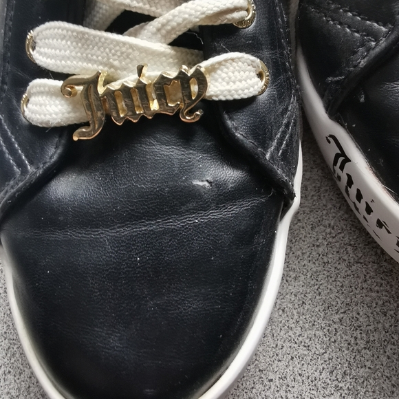 Juicy Couture Chatter Black Sneakers Size 10 - Picture 9 of 9